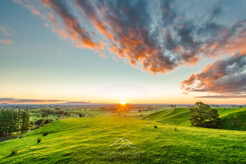 Best sunset views in the Waikato